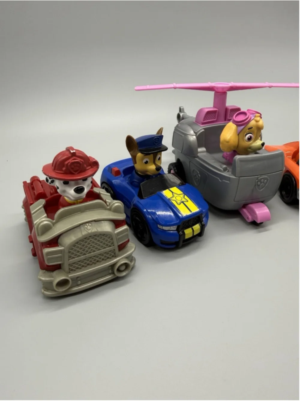Paw Patrol Vehicle Pups Lot Skye Chase Marshall Rocky Zuma